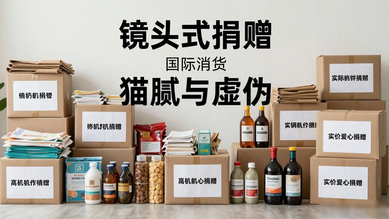 网红公益人设彻底崩了，捐赠物料全是猫腻，善意不是流量剧本